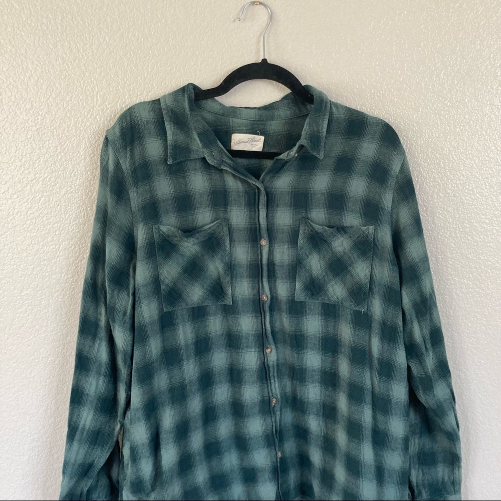 Universal Thread Green Flannel size XL